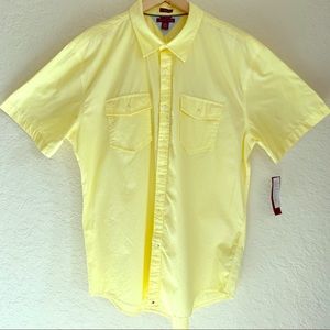 Hilfiger men’s button down NWT sz XL trim fit